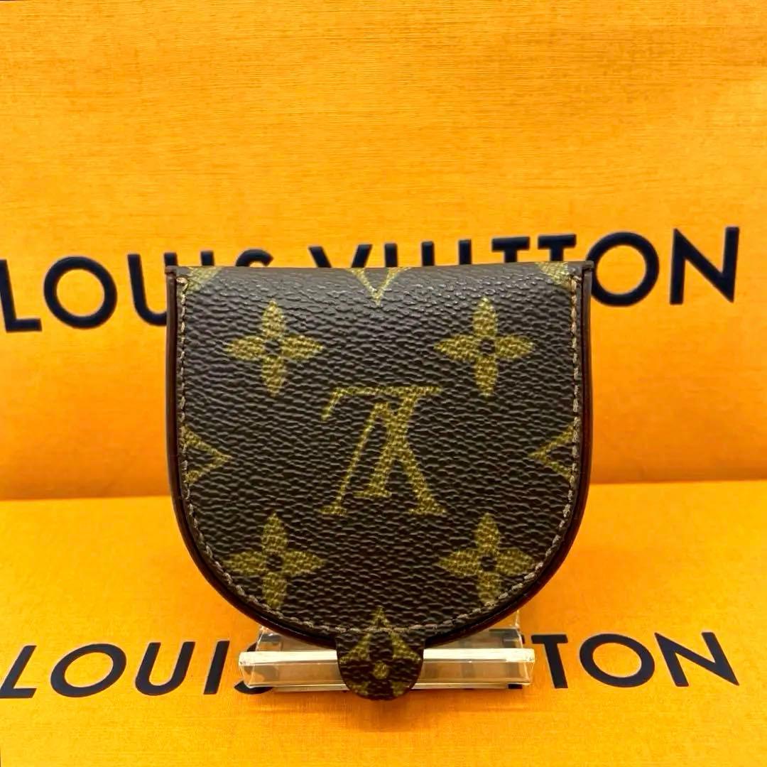 【美品】ルイヴィトン　ケース　ポルトモネ　キュベット　モノグラム　小銭入れ