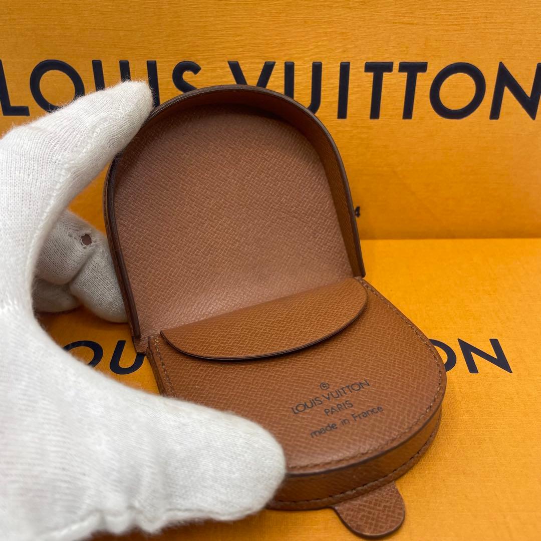 【美品】ルイヴィトン　ケース　ポルトモネ　キュベット　モノグラム　小銭入れ