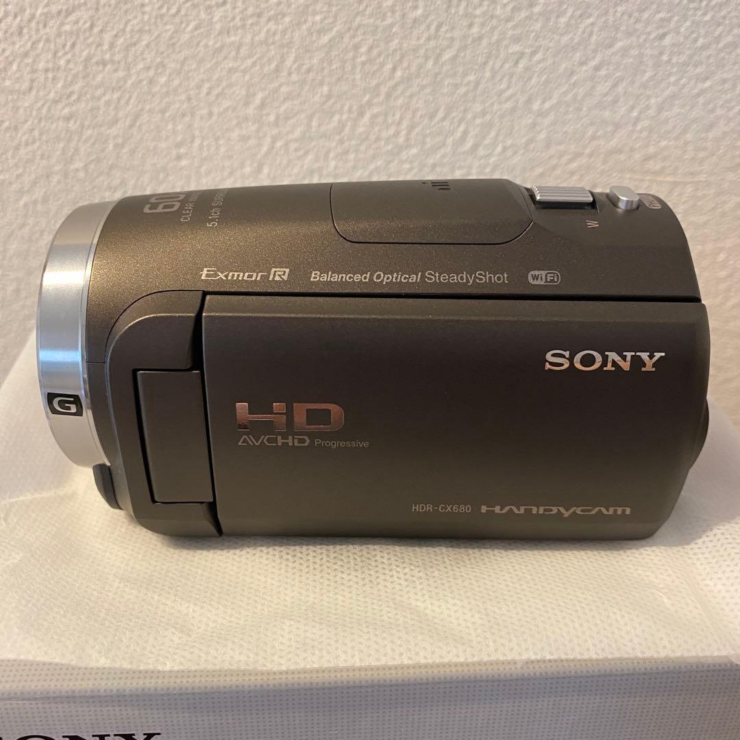 【美品】SONY♡HDR-CX680 ブラウン　2018年製