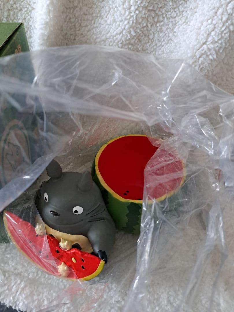 ジブリ　となりのとドア　プランターカバー　　スイカ畑から