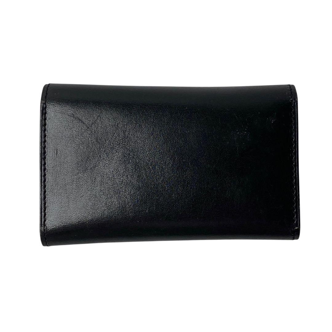 [入手困難] エルメス HERMES ボックスカーフ 8連 キーケース ブラック