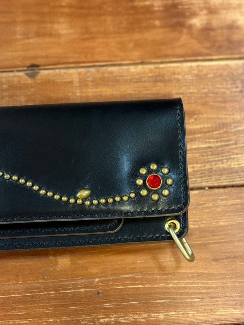 トラッカーウォレット TW-05 HORWEENクロムエクセル スタッズカスタム