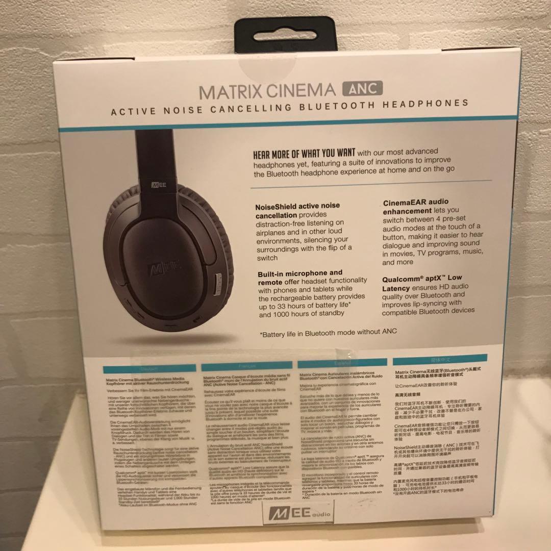 Matrix Cinema ANC ワイヤレスヘッドホン