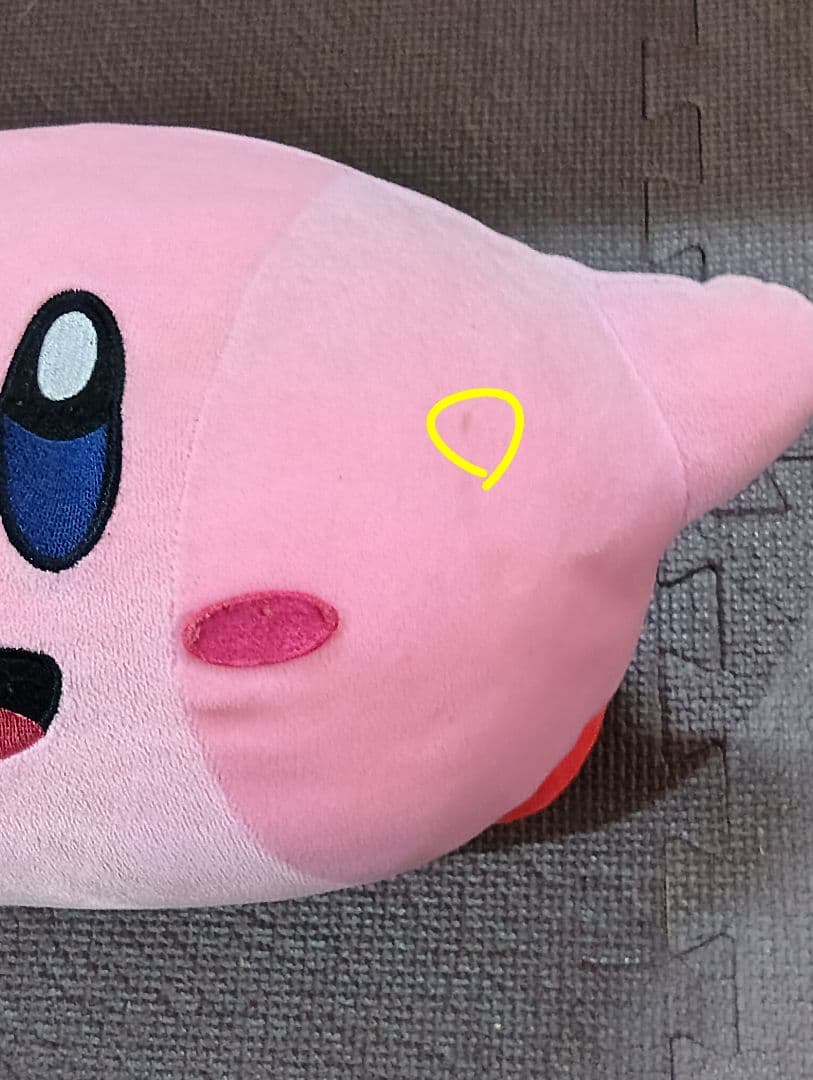 星のカービィ64 大きなぬいぐるみ 26年前の2000年製 レトロ 当時物