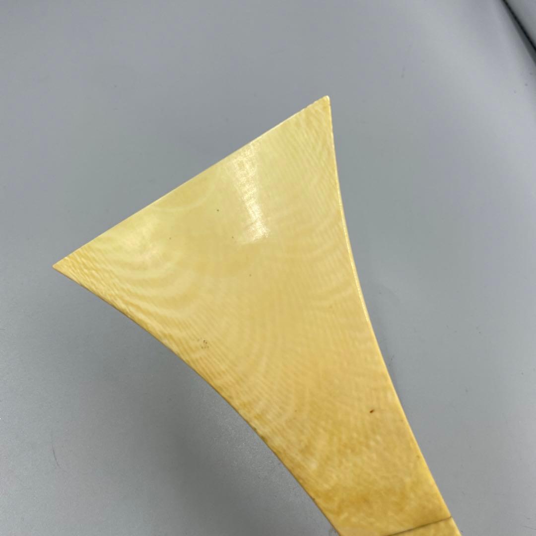 239ヴィンテージ 天然素材　三味線バチ　重さ約85g