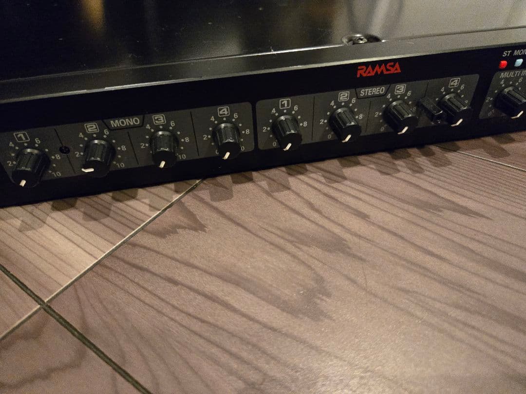 PanasonicマイクWM-D120SW-KオーディオミキサーWR-XS3