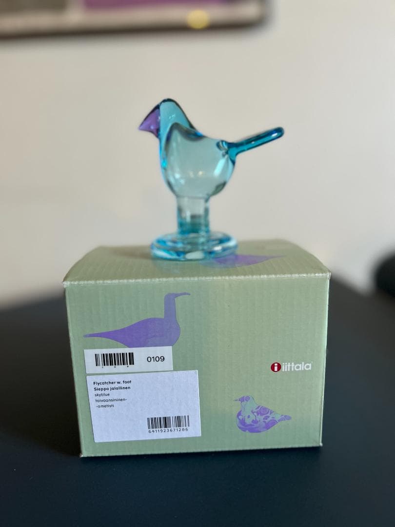 scope　 脚付き　ミニシエッポ　スカイブルー☓アメジスト　