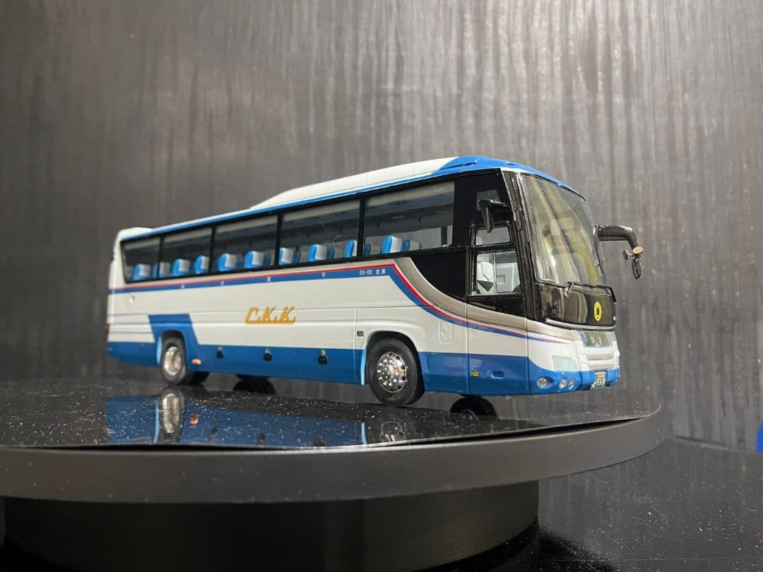 希少 千葉交通 復刻色 115周年 バス改造 1/32 カスタマイズ