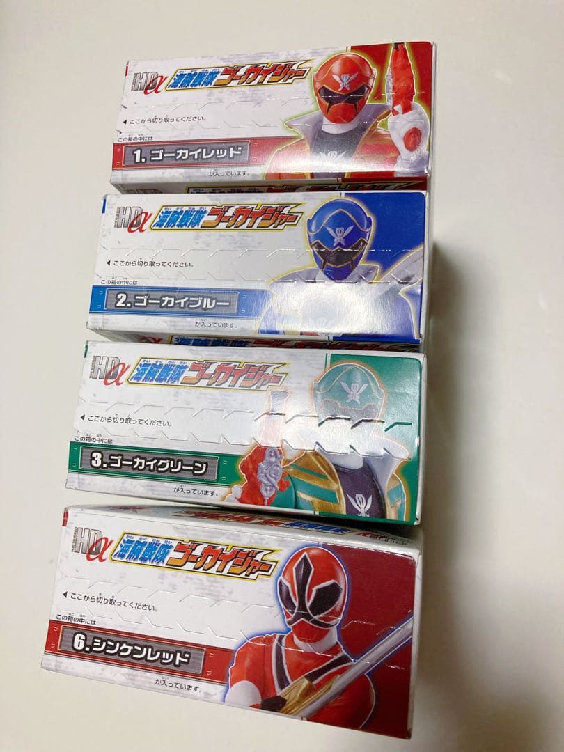 海賊戦隊　ゴーカイジャー　フィギュア　セット