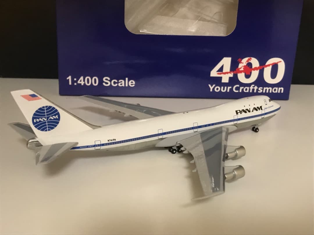 激レア　パンナム　B747 Aeroclassics 1/400