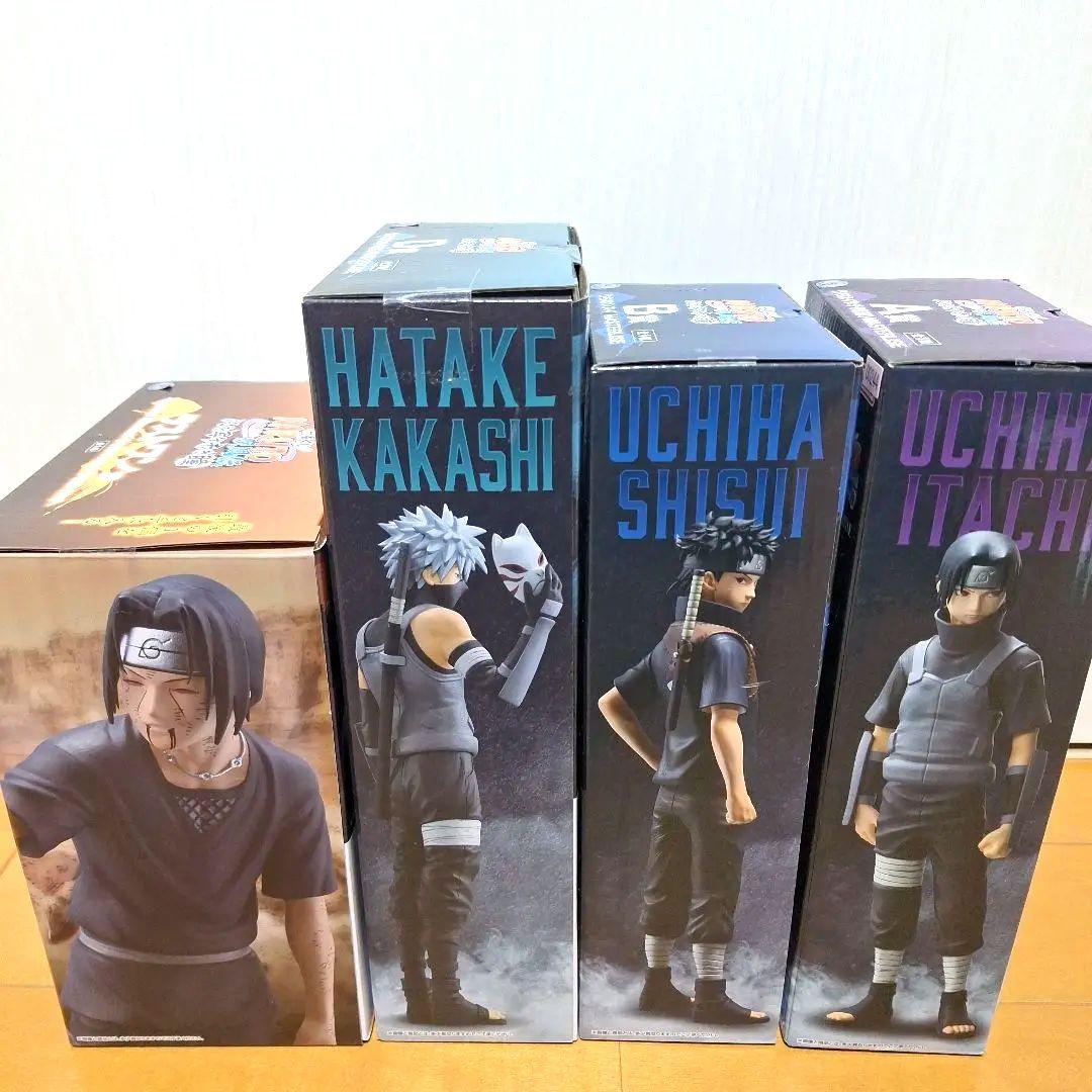 【新品未開封】一番くじ　ナルト-疾風伝-　A賞B賞D賞ラストワン賞　4点セット