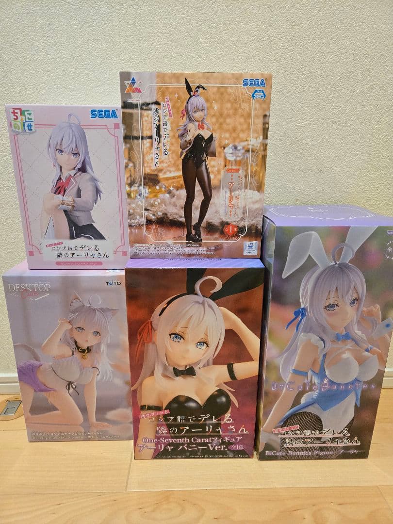 ロシア語でデレる隣のアーリャさん　フィギュアセット
