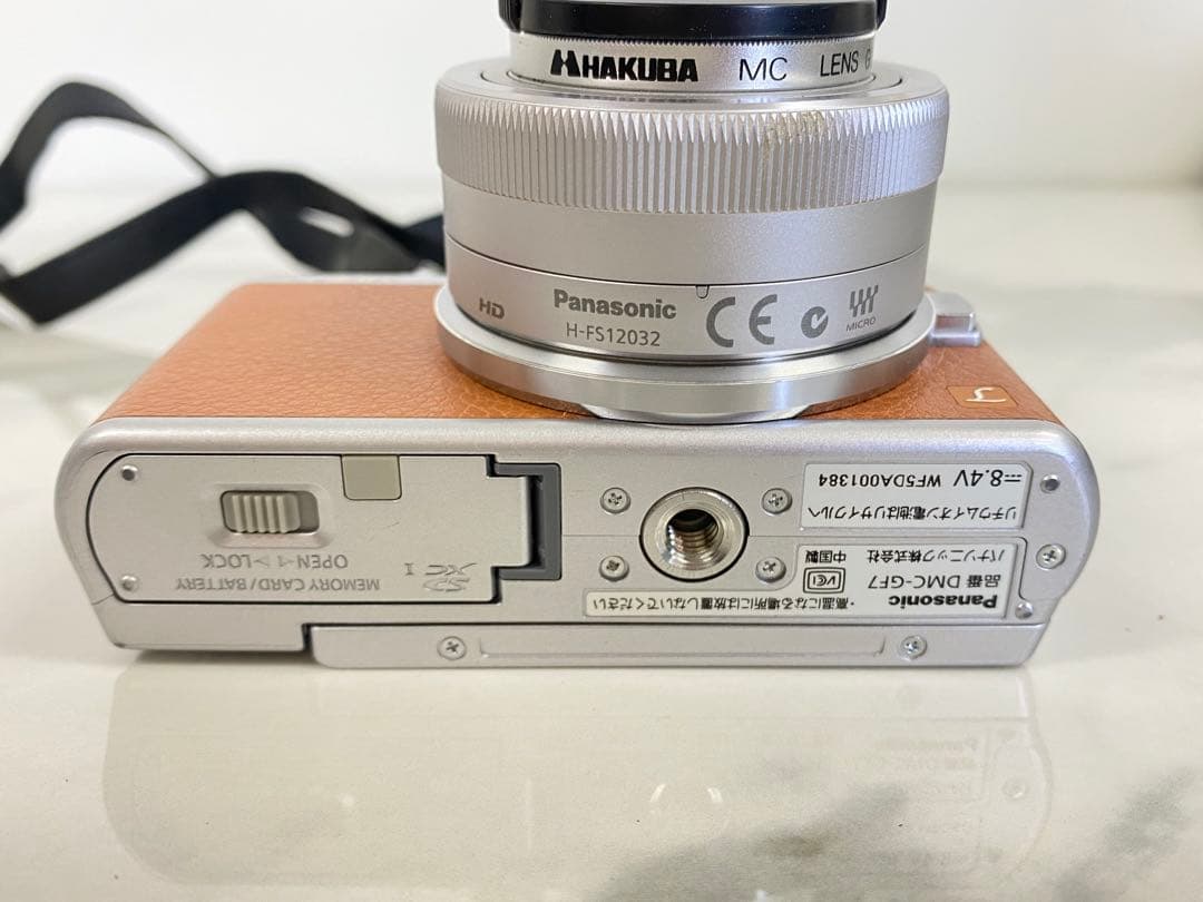 #LUMIX DMC-GF7W ブラウン