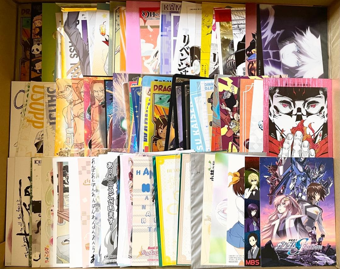 アニメ マンガ キャラクター 紙類 薄物 1000点 まとめ売り トレカ無し