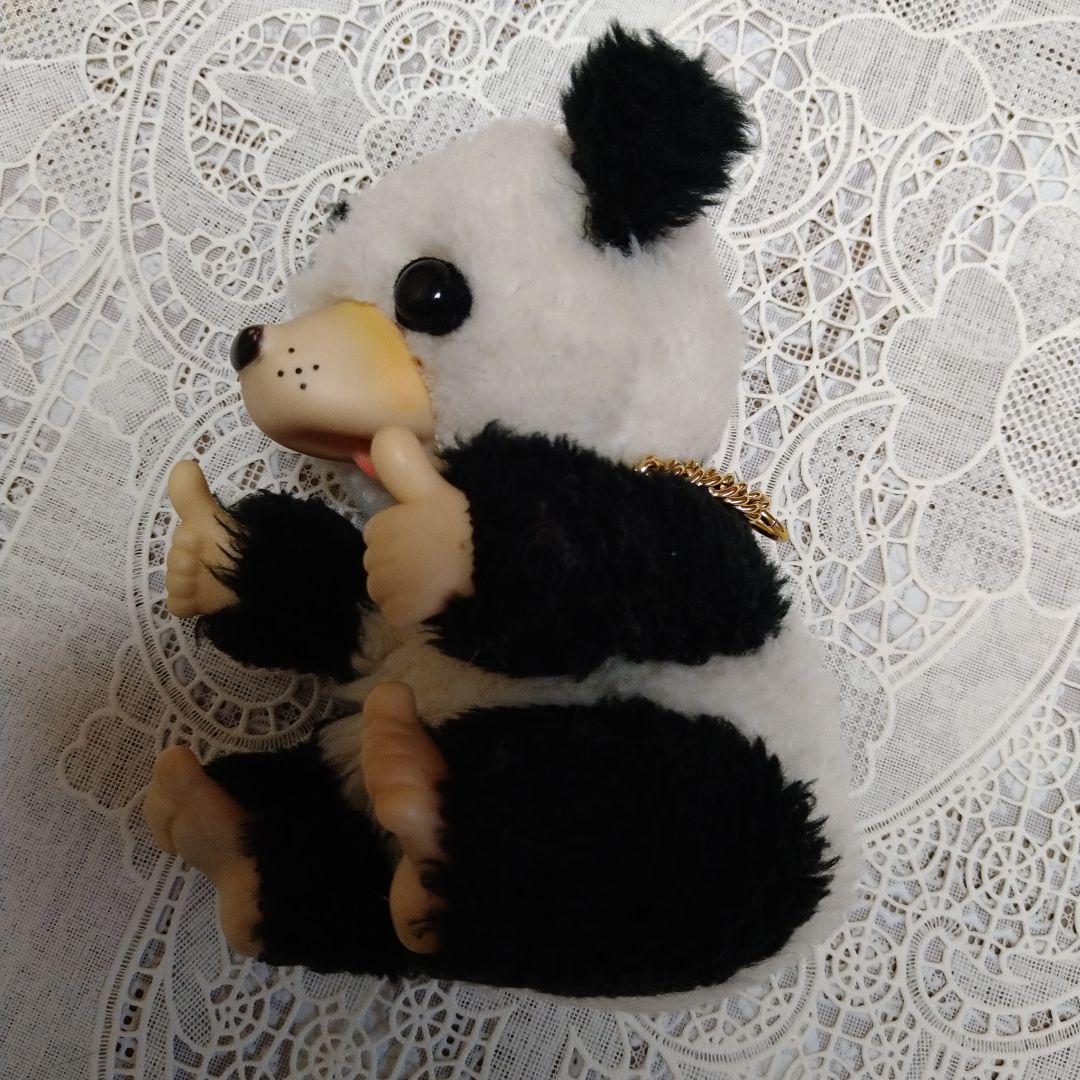 モンチッチ　レトロファーストぬいぐるみ　パンダ　指すい　本日限定お値下‼️