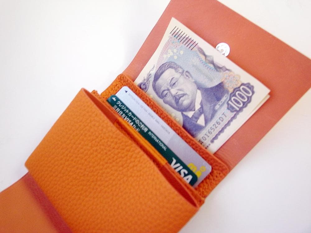 新品6.5割引 ESTNATION スリムウォレット 二つ折り財布 molini