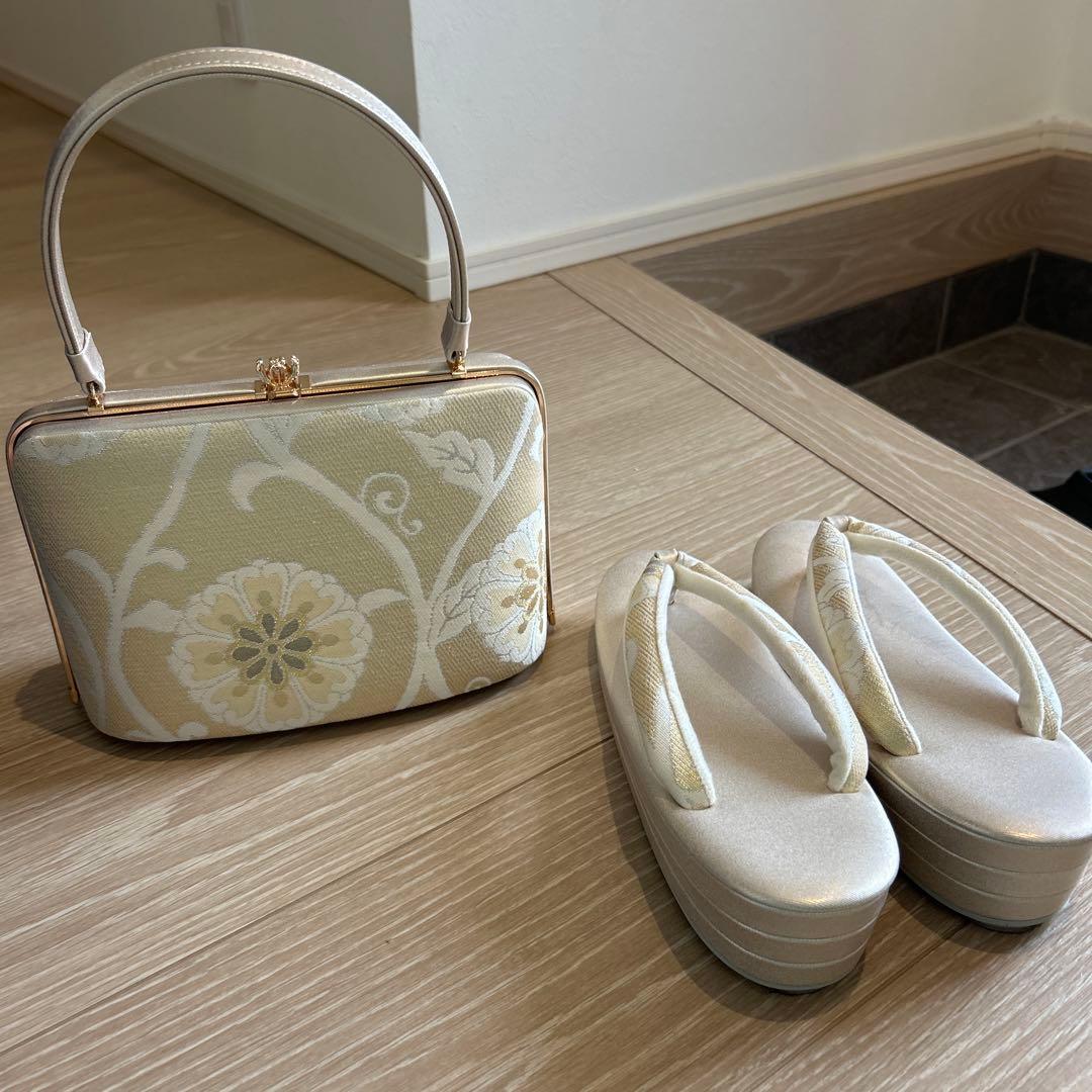 ichisou 和装用バッグと草履セット