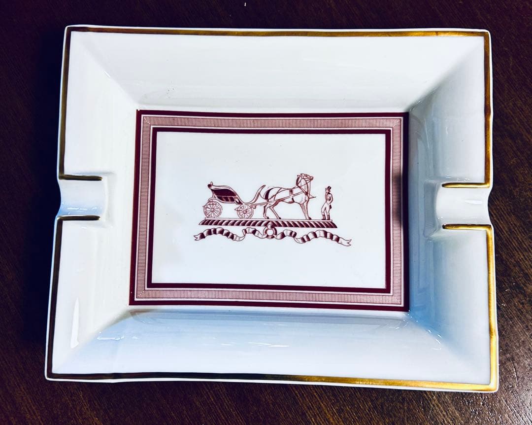 HERMÈS エルメス「Horloger」アッシュトレイ — 限定341番