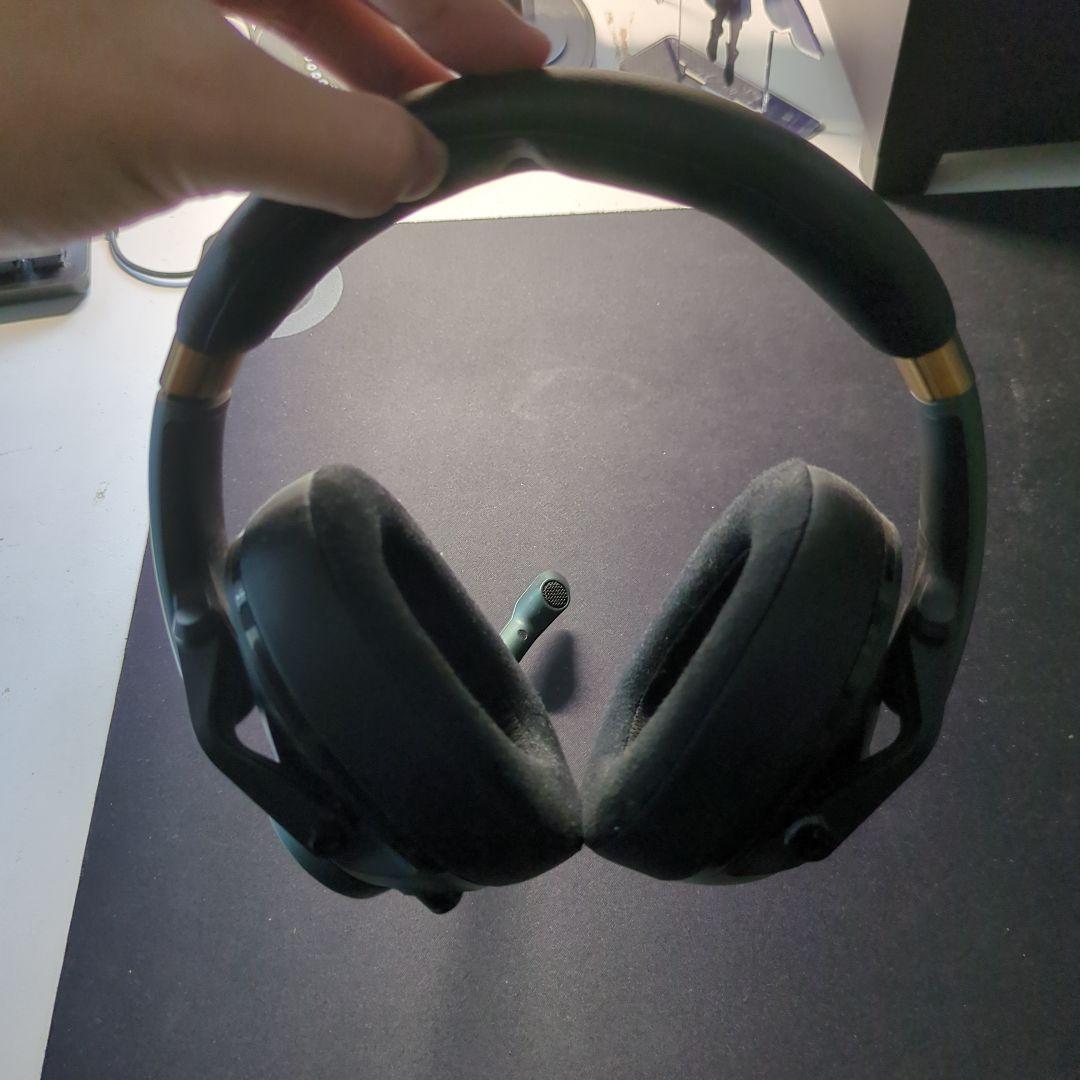 EPOS H6Pro ゲーミングヘッドセット有線 密閉型グリーンマイク付き