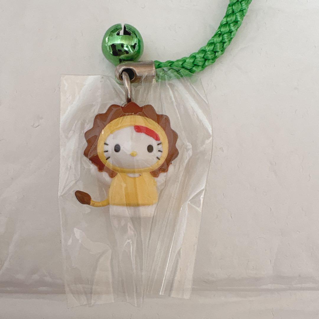 【希少品】ご当地 キティ 動物 IN THE JUNGLE ストラップ 根付け