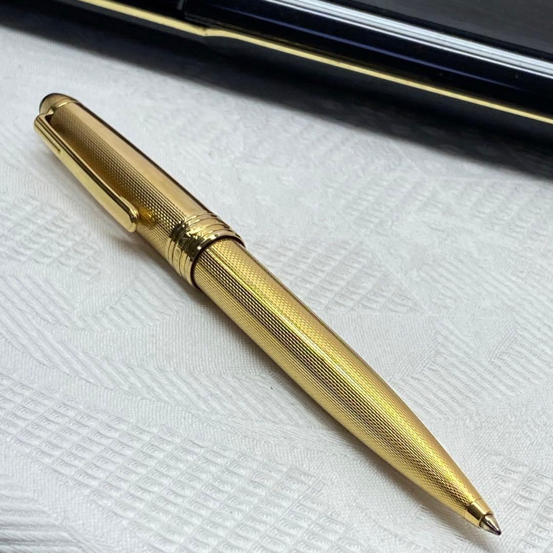 モンブラン ソリテール 1644 ボールペン バーメイル ゴールド ケース付き