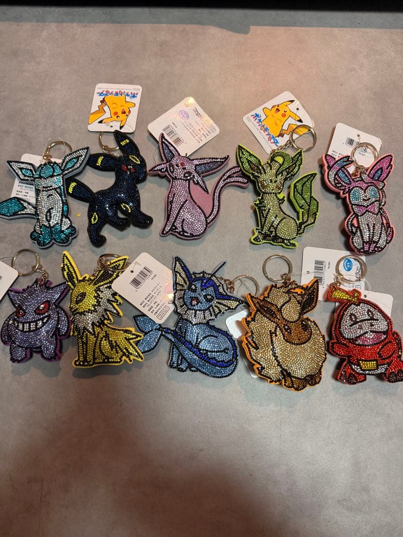 ポケモン アクリルキーホルダー 10個セット