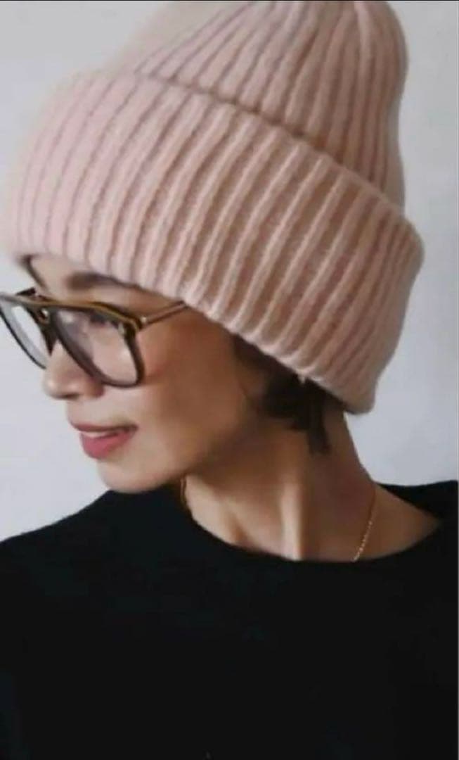 完売品‼️chiiiibag ニットビーニー ピンク