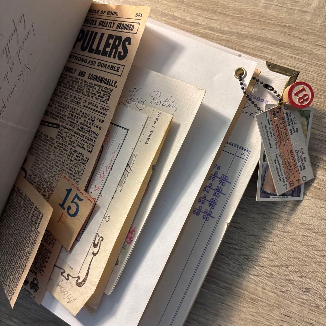 ジャンクジャーナル 紙ものセット