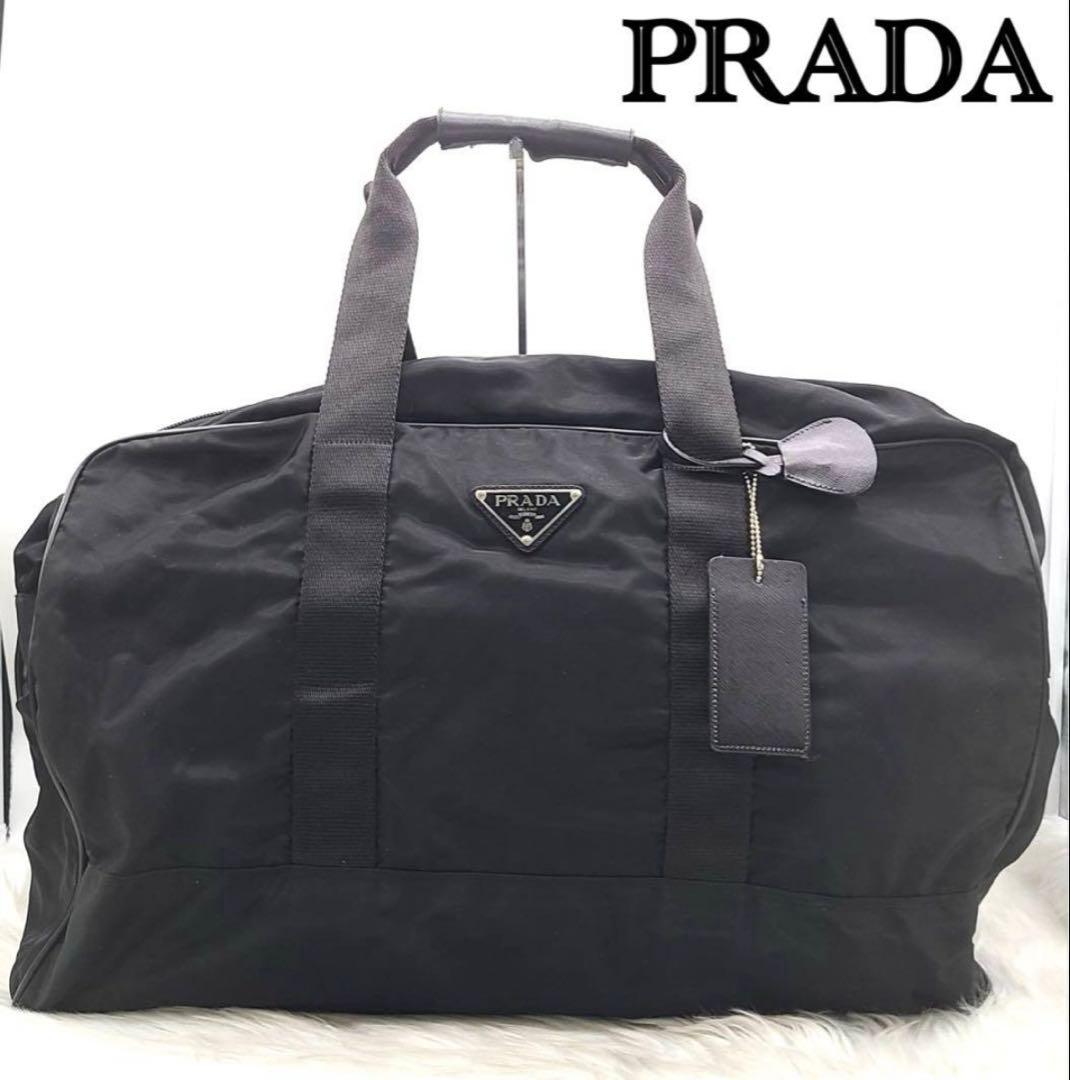 年末値下げ　PRADA ボストンバッグ ハンド 大容量 トラベルバッグ 55