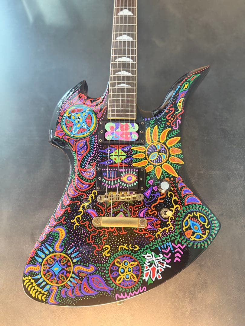 hide ヒデ　サイケペイント　モッキンバード　tonny smithベース