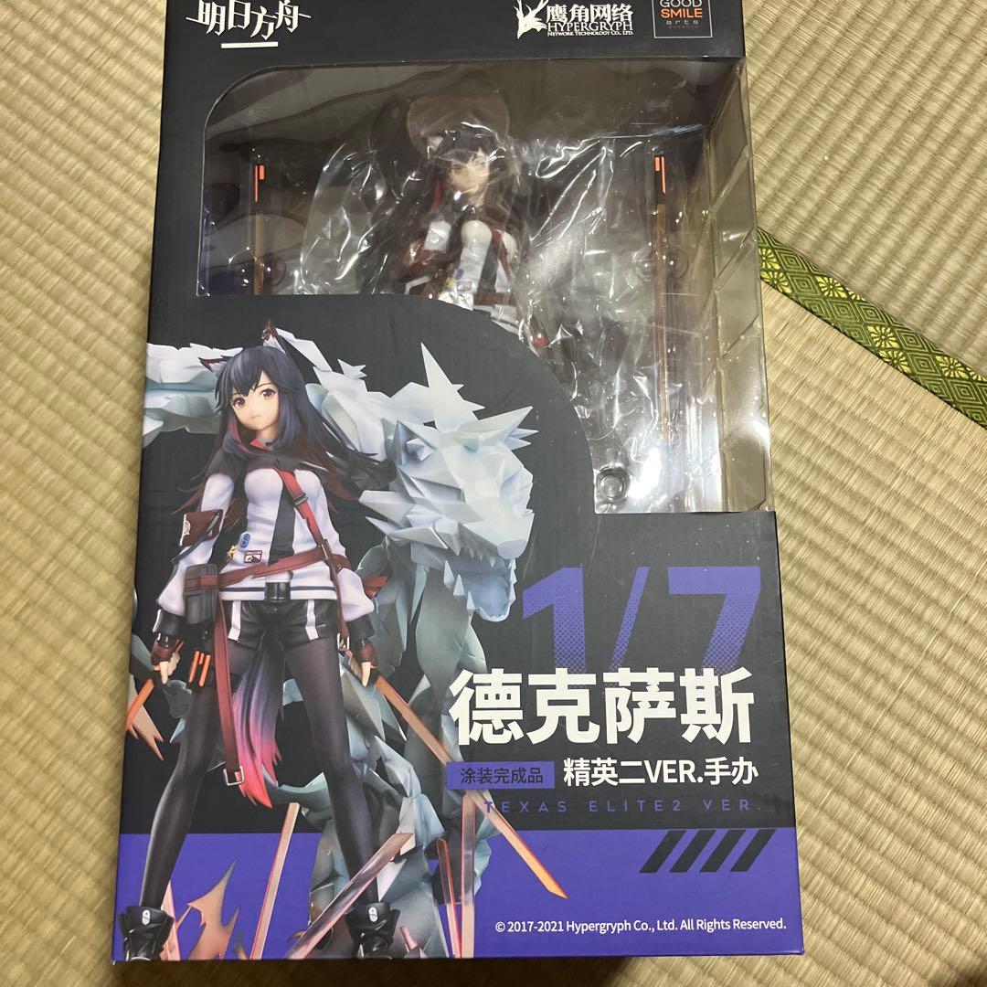 アークナイツ テキサス 昇進段階2 Ver. 1/7 完成品フィギュア　開封済み