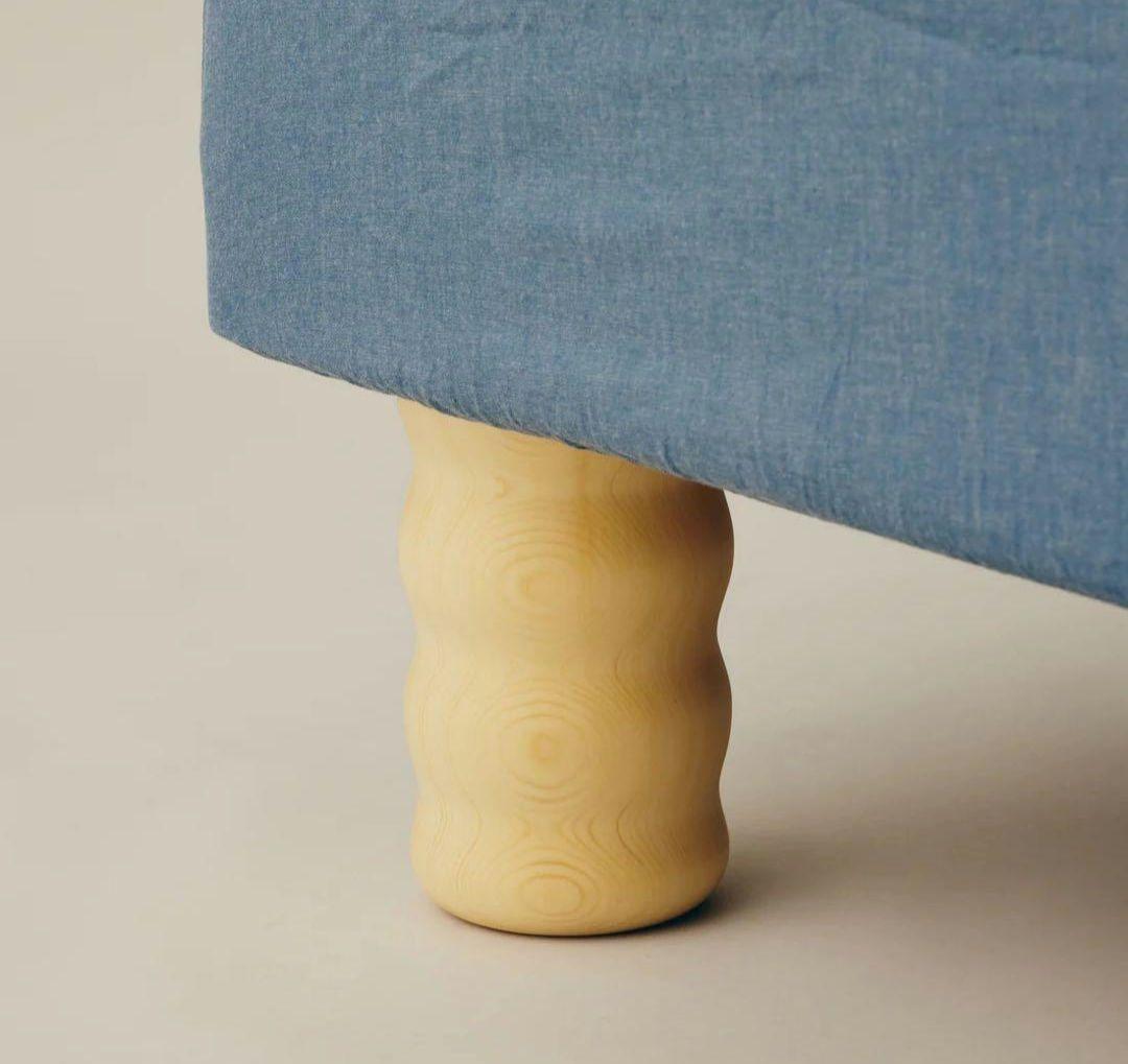 Too Wood 廃盤品 オリジナル木製ベッド脚4本セット