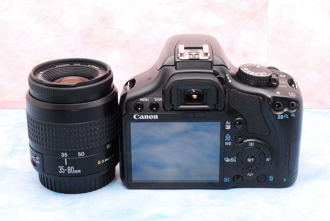 Canon Kiss X2☆一眼レフカメラ☆初心者向けセット☆バッグ付き！