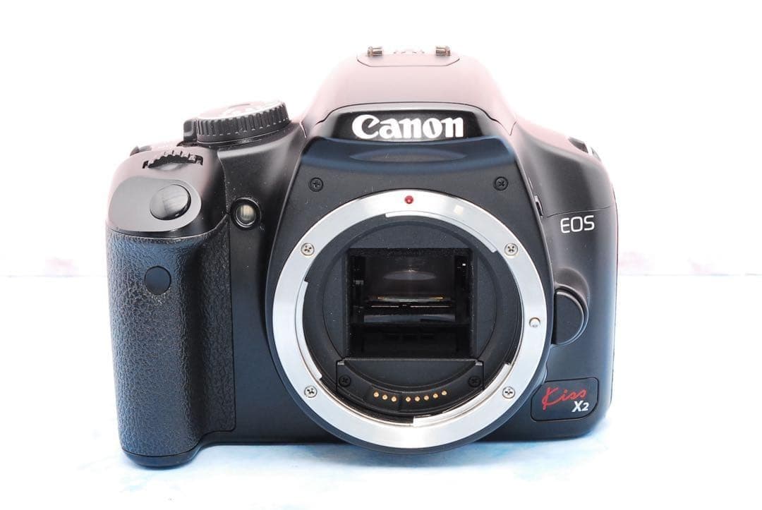 Canon Kiss X2☆一眼レフカメラ☆初心者向けセット☆バッグ付き！