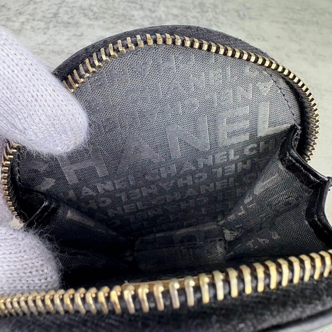 CHANEL 丸型ケース　ヴィンテージ　財布