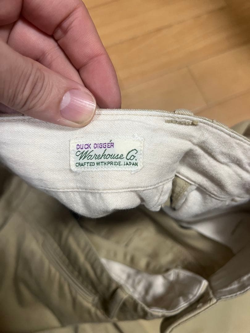 ウエアハウス　ベージュ チノパン サイズ36 マッコイ　jelado デニム