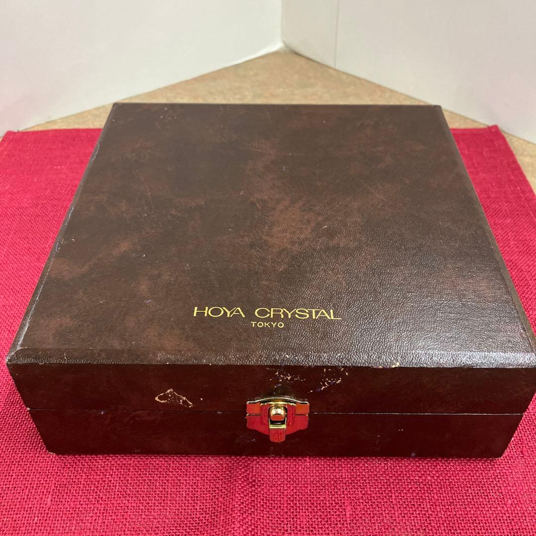 HOYAクリスタルカット灰皿