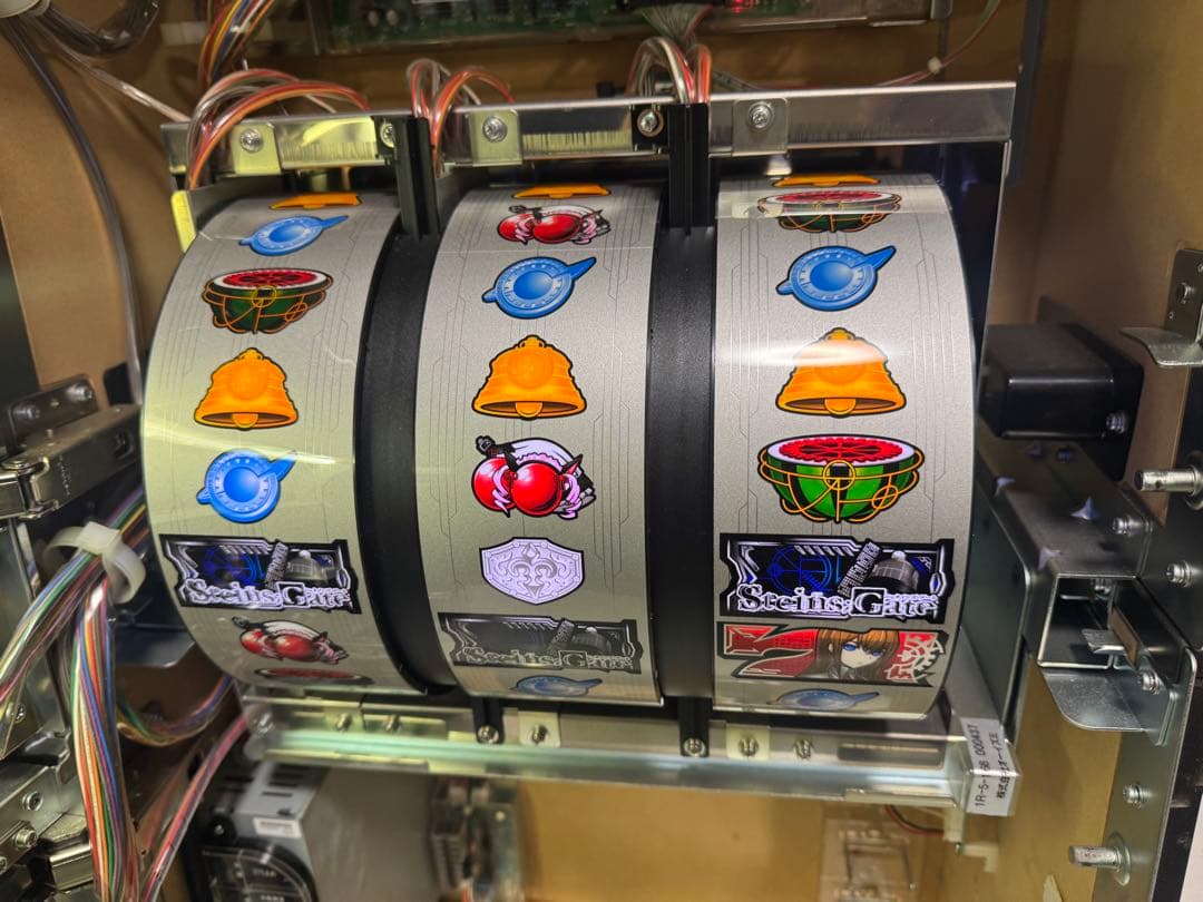 パチスロ 実機 想定科学パチスロ シュタインズゲート 輪転世界のインダクタンス