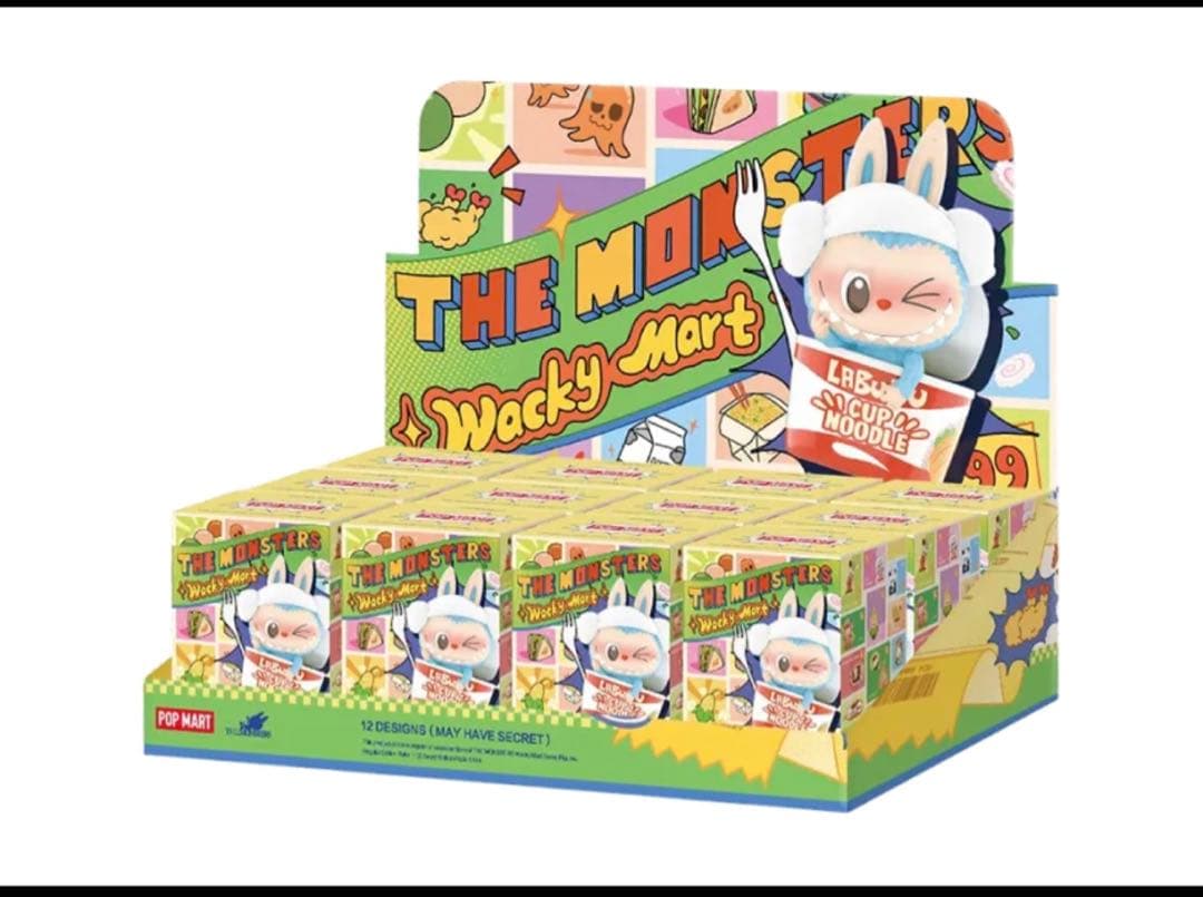 POP MART Wacky Mart モンスターズ 12個入り