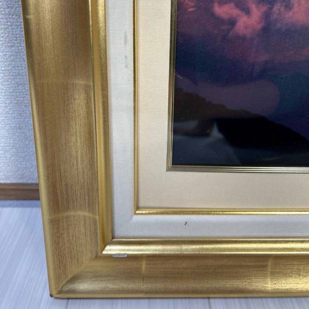 ロッキー田中　「夜明満月」　ときめきの富士　エディションナンバー入り