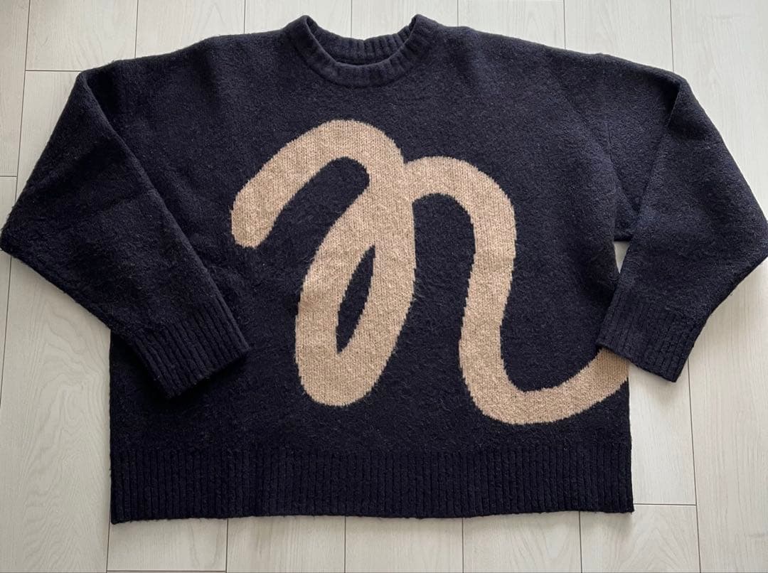 【美品】NAPTIME ネイビー Sサイズ　ニットプルオーバー