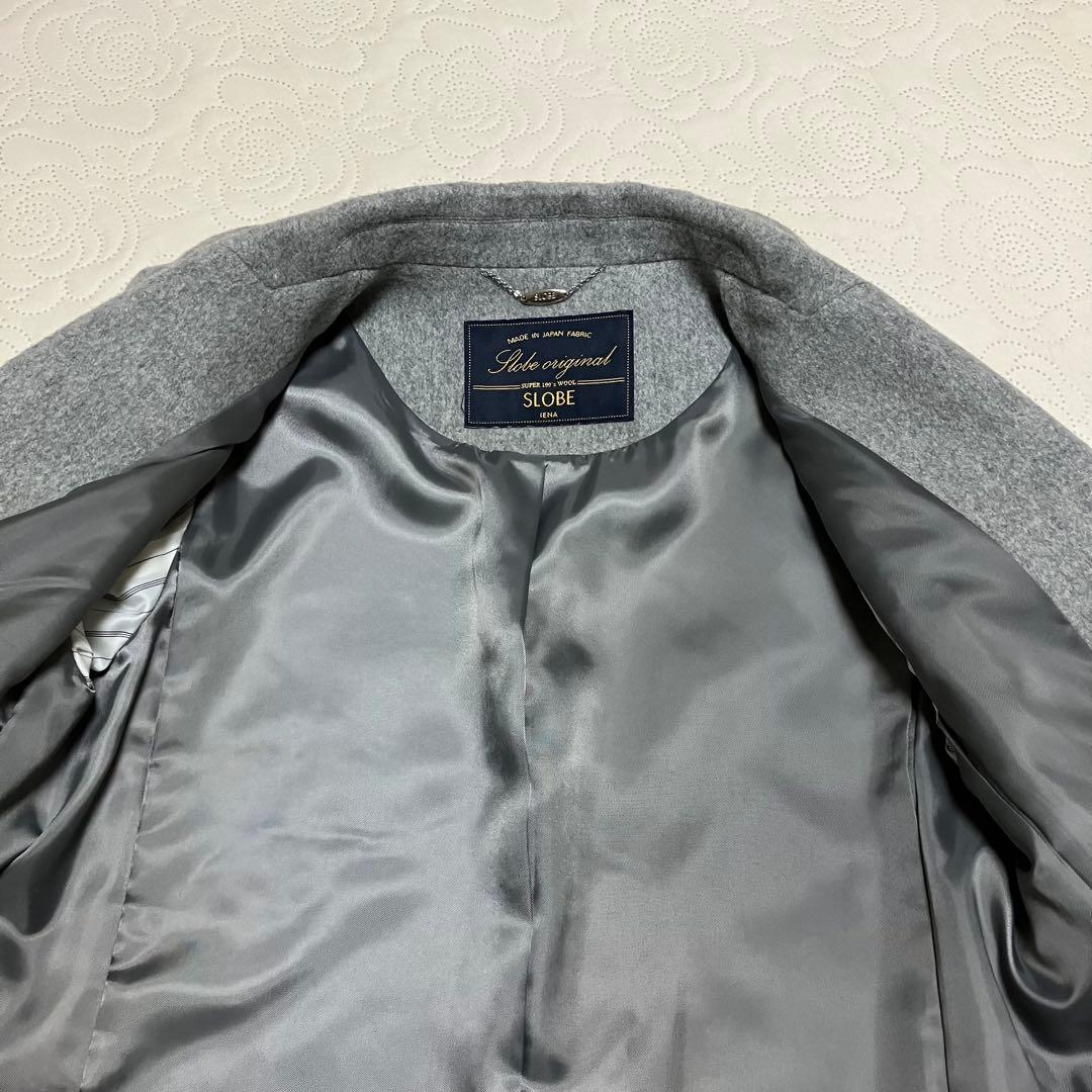 未使用級！SLOBE IENA スローブイエナ チェスターコート ウール Ｍ
