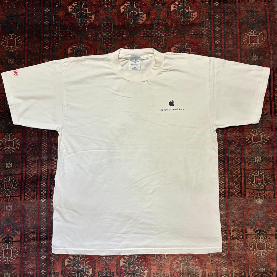 90S Apple Mac プロモ Tシャツ 展示販売イベント 企業系 L