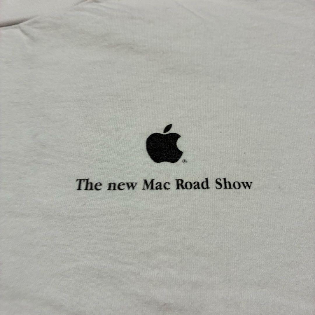90S Apple Mac プロモ Tシャツ 展示販売イベント 企業系 L