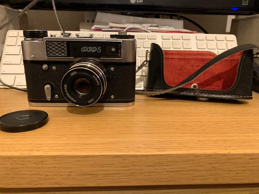 フィルムカメラ Fed5 & Industar-61