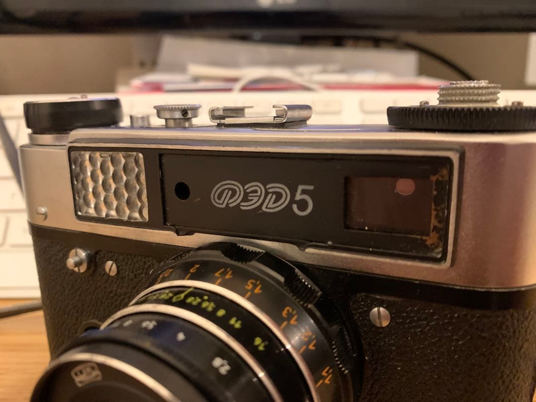 フィルムカメラ Fed5 & Industar-61