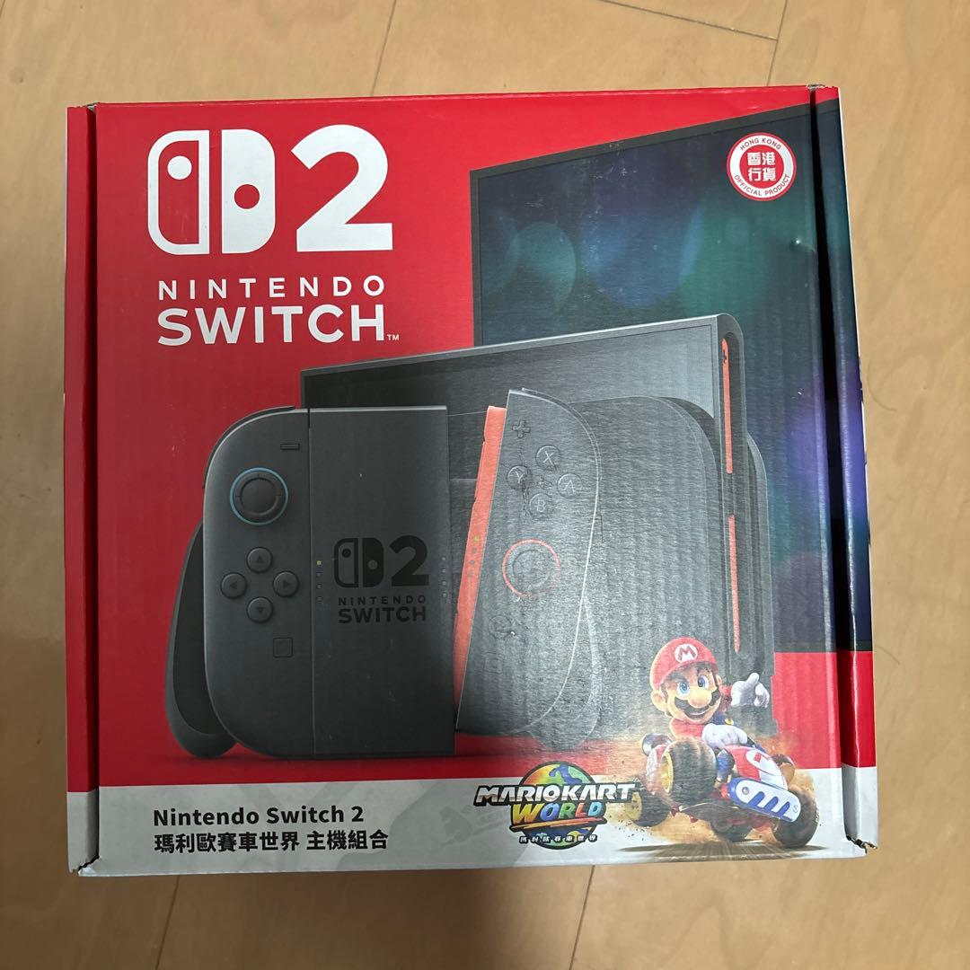 Nintendo Switch2 本体 香港版 マリオカートワールド 即購入⭕
