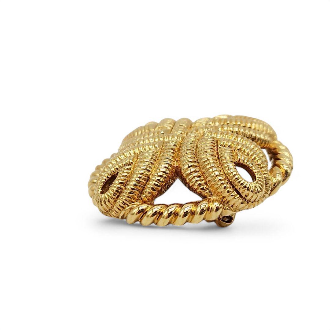 美品　Dior　ディオール　アクセサリー　ブローチ　ヴィンテージ