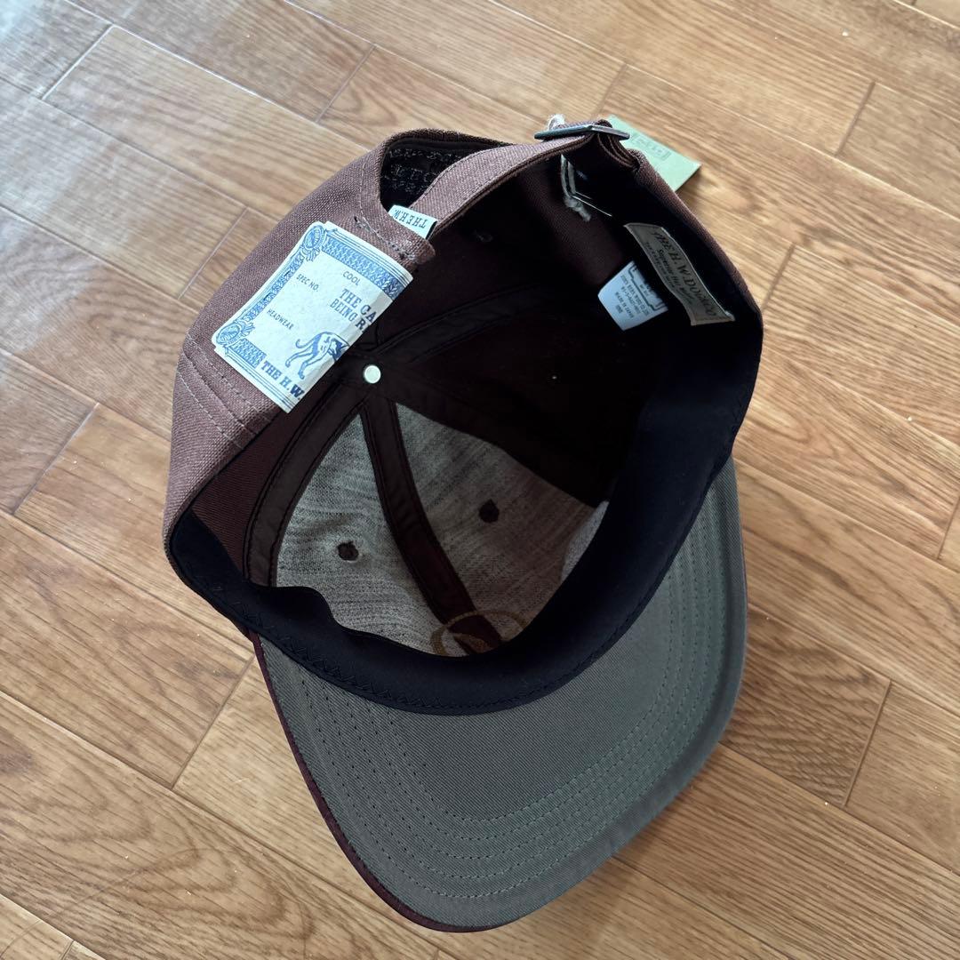 帽子 THE H.W.DOG&CO. MID PROFILE CAP - BROWN