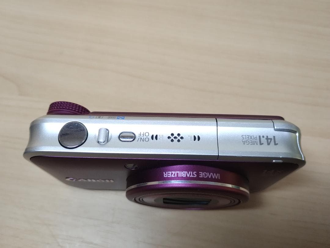 Canon PowerShot SX210 IS キャノン パープル デジカメ